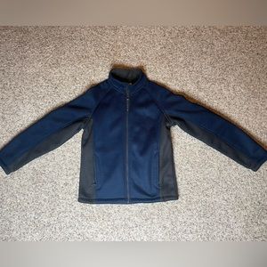 Men’s Zeroxposure Dark Blue Fleece Lined Full Zip Up Jacket Small